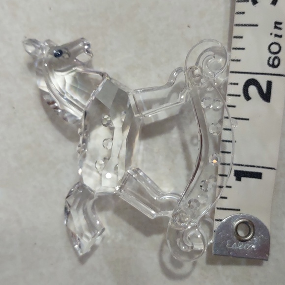 Swarovski Silver Crystal "Rocking Horse". 100% Authentic. - Picture 9 of 12